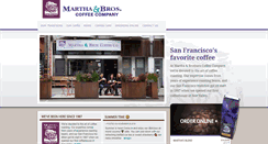 Desktop Screenshot of marthabros.com